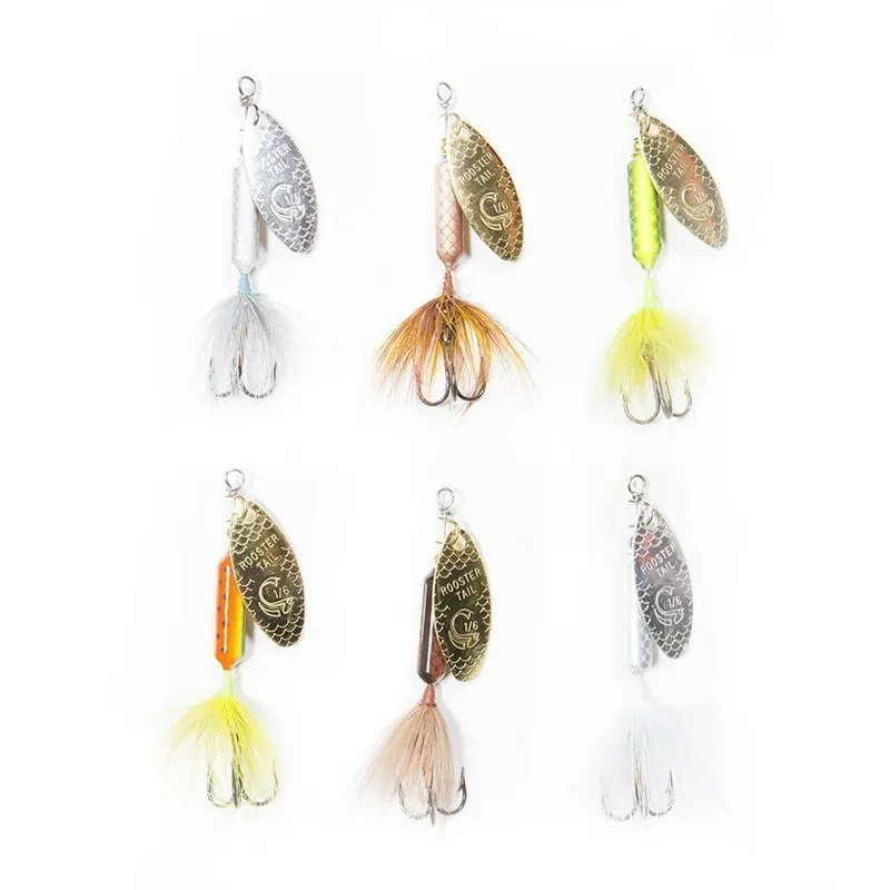 Yakima Original Rooster Tail 6 Pack Trophy Kit