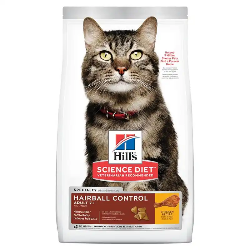 Hills Science Diet Mature Adult Hairball Control Cat Food North 40 Outfitters