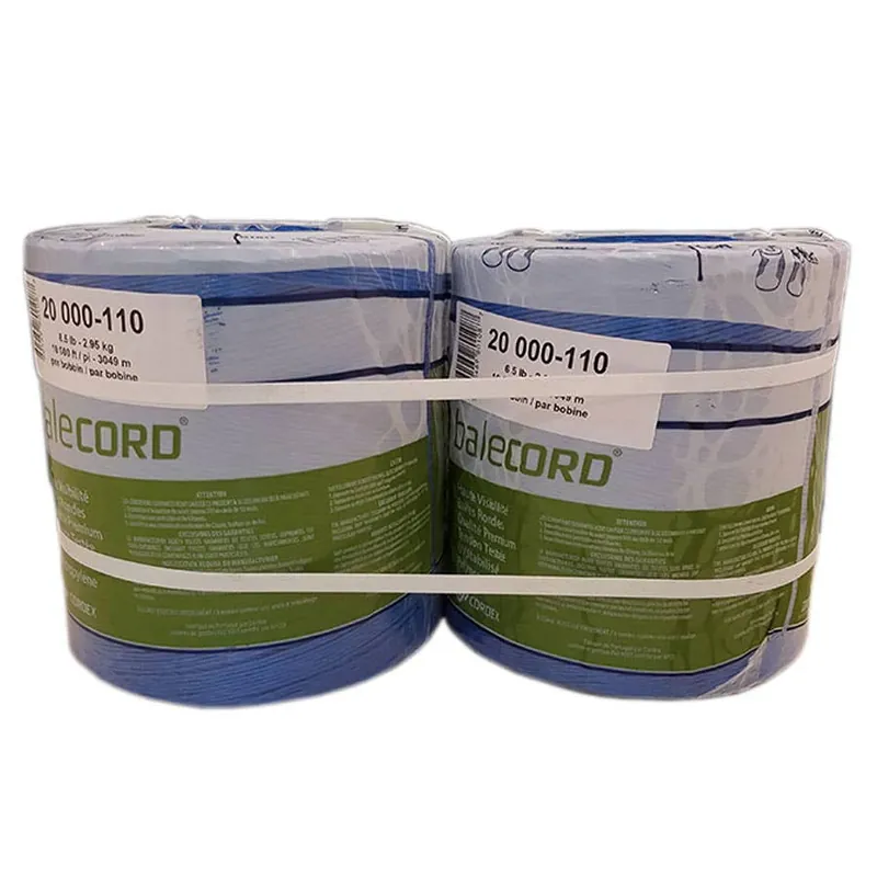 Cordex Balecord Polypropylene Baler Twine - 110 Lb. Knot Strength - 10,000‘ Each - 2 Per Box