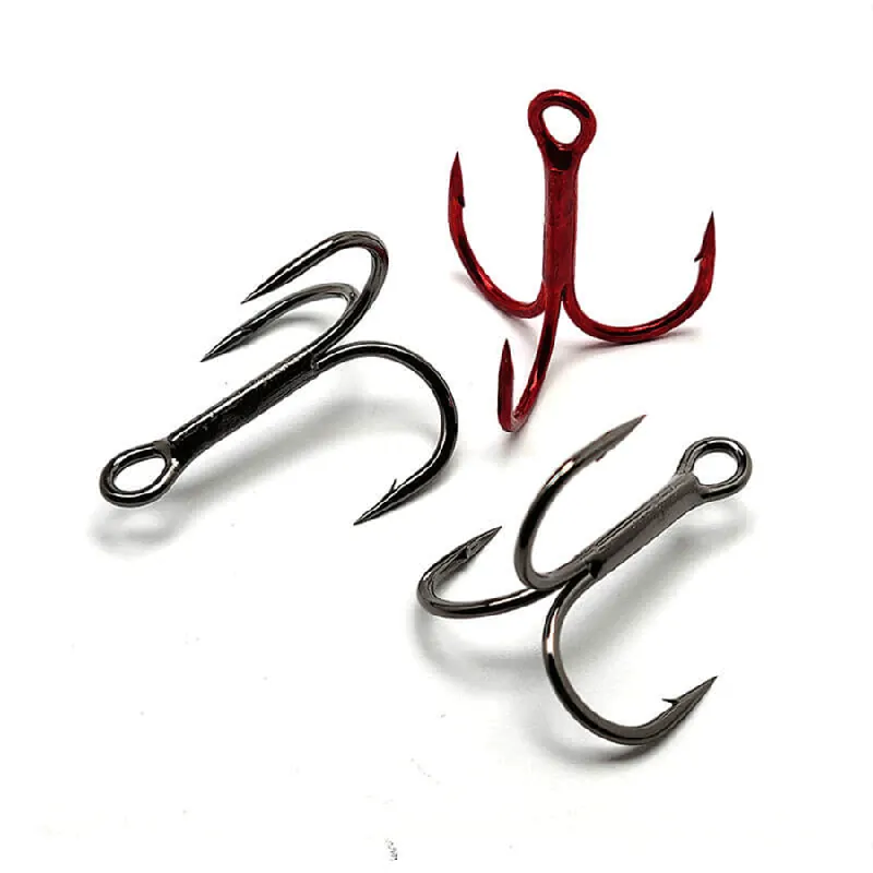 Gamakatsu 2x Strong Round Bend Treble Hooks
