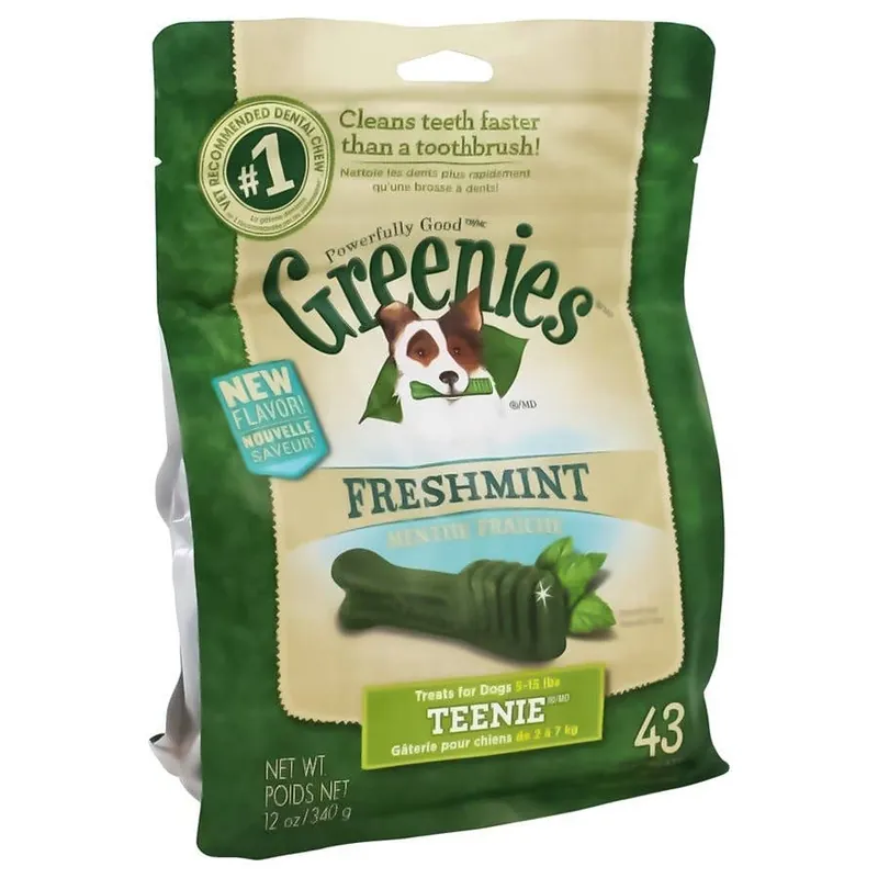 Greenies Freshmint Dental Treat for Dogs - 12 oz