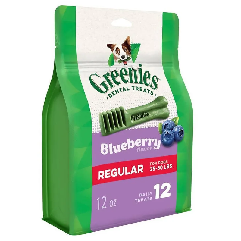 Greenies Blueberry Dental Dog Treats - 12 oz