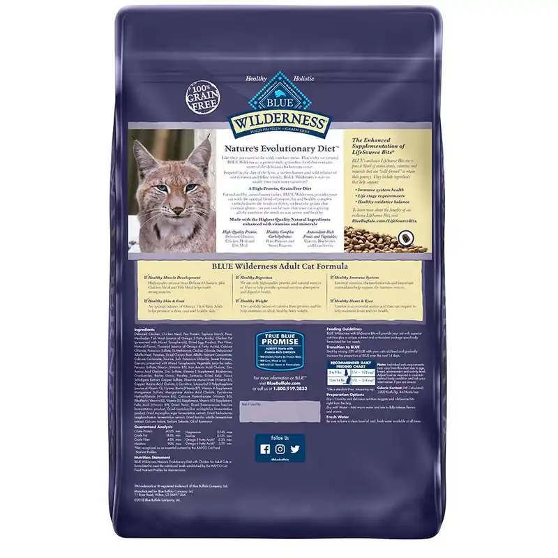 Blue Buffalo Wilderness Chicken Cat Food