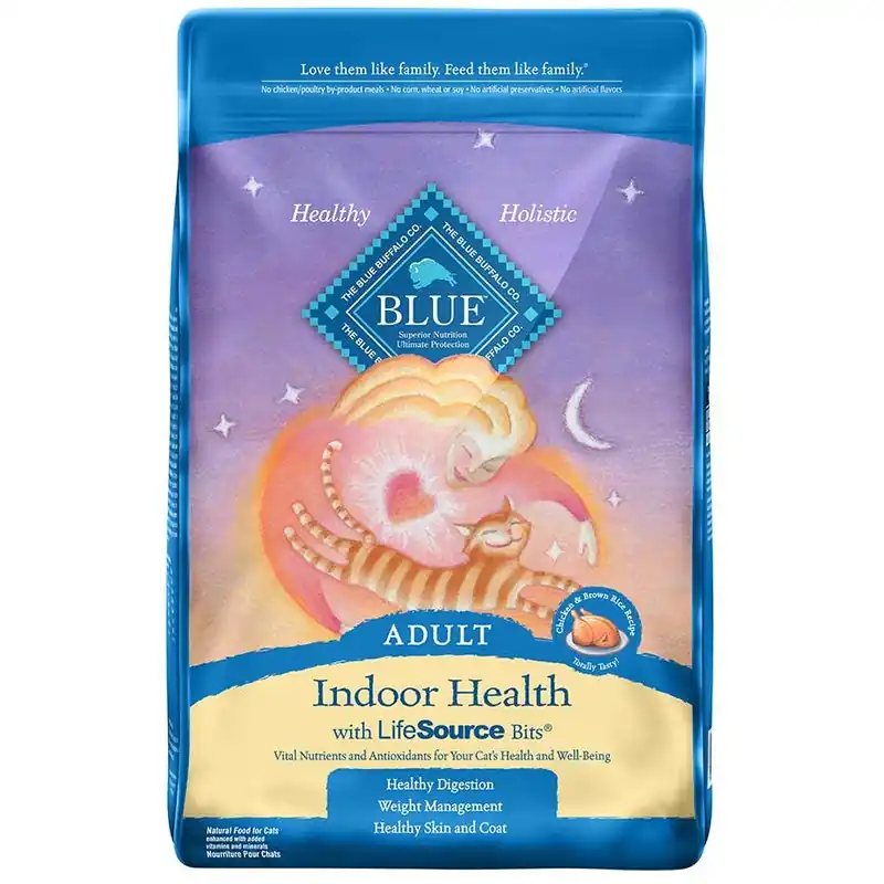 Blue Buffalo Indoor Cat Food - Chicken & Brown Rice