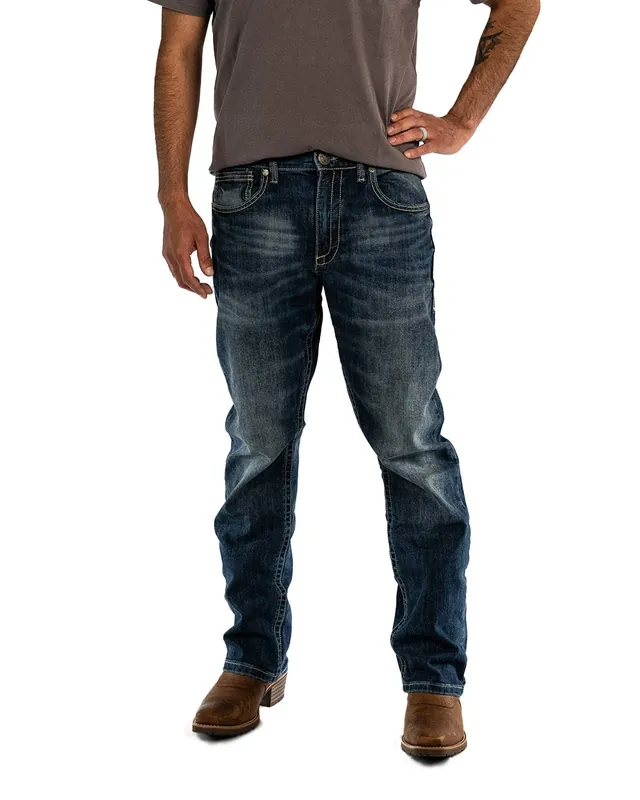 Wrangler 20X Men‘s Limited Edition No. 42 Vintage Boot Cut Slim Fit Jeans