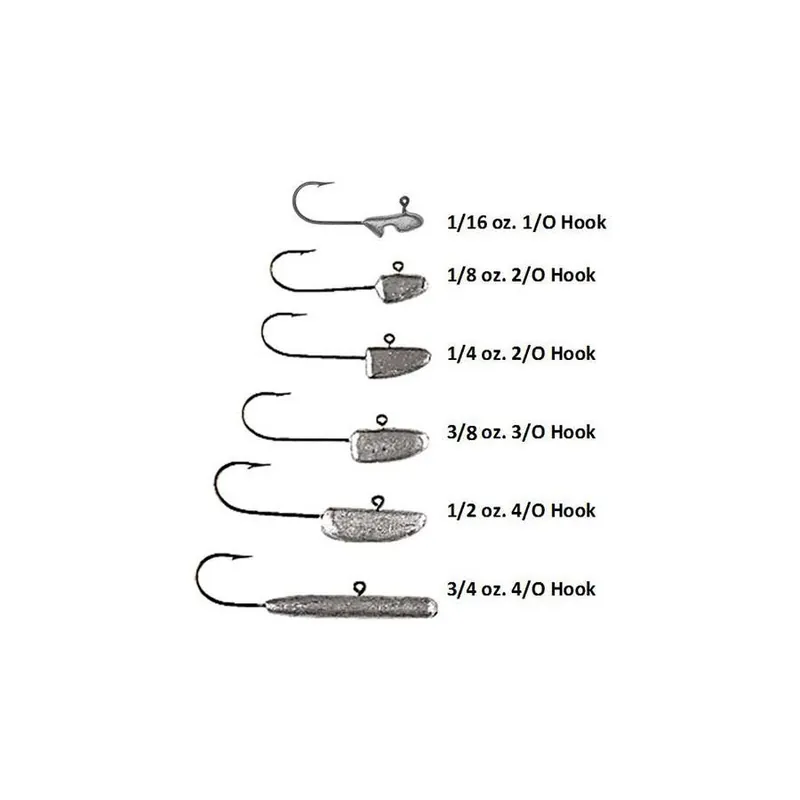 Gitzit Fat Lead Jig Head - 10 pk