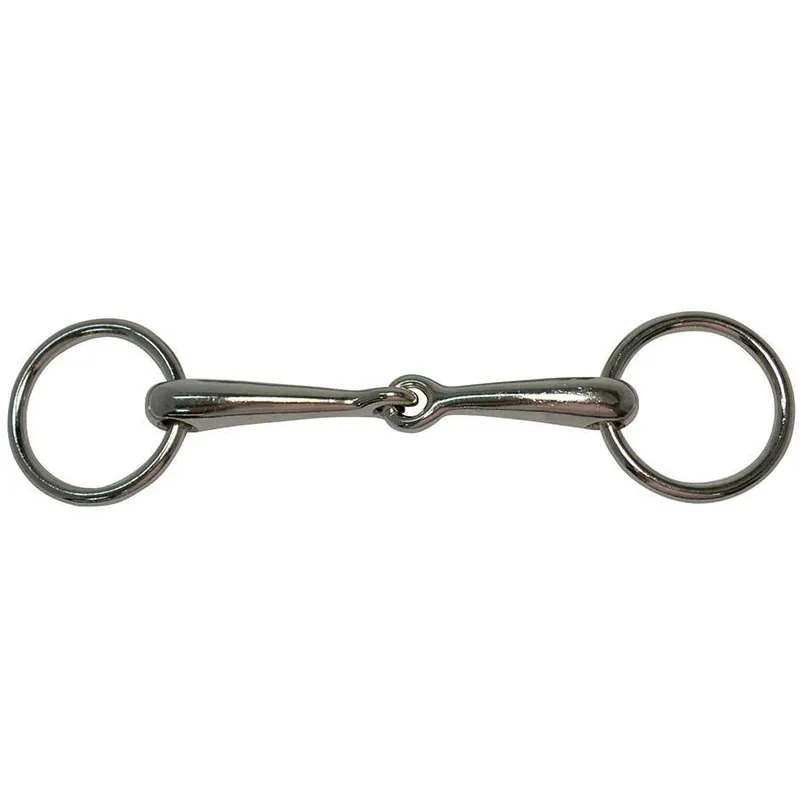 Reinsman Loose Ring Nickel Snaffle Bit