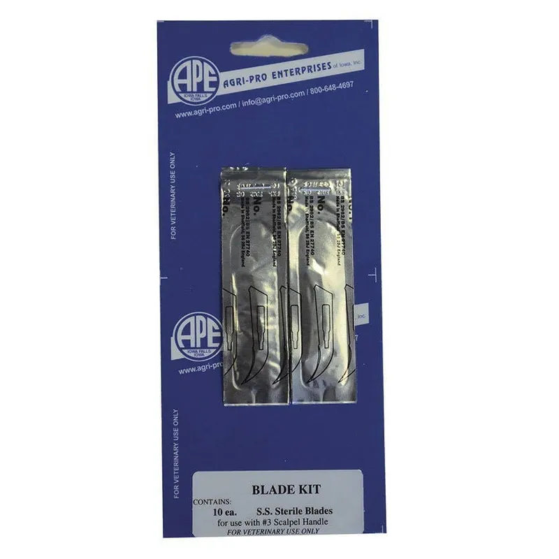 Agri-Pro Stainless Steel Blade Refill Kits