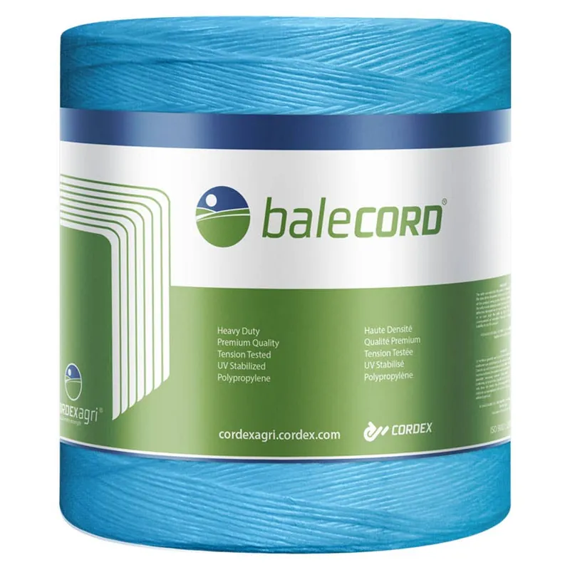 Cordex Balecord Polypropylene Baler Twine - 110 Lb. Knot Strength - 20,000‘