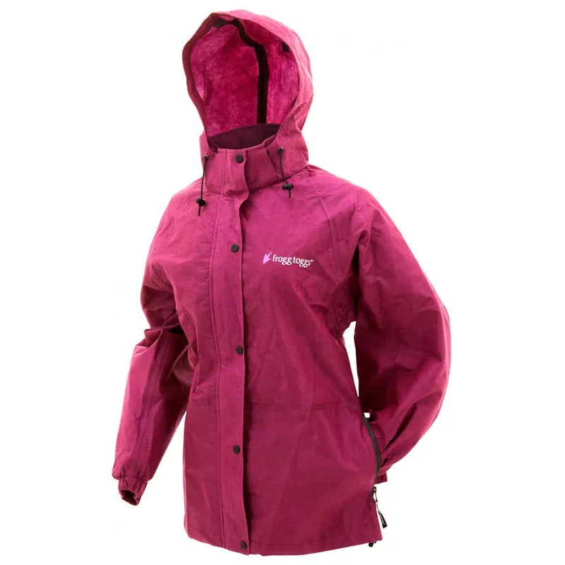 Frogg Toggs Women‘s Pro Action Pocket Jacket - Cherry