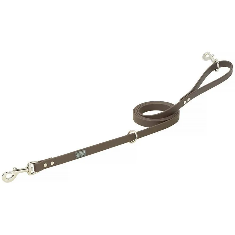 Weaver Brahma Webb Soft Grip Ring-In-Center Hunting Dog Leash