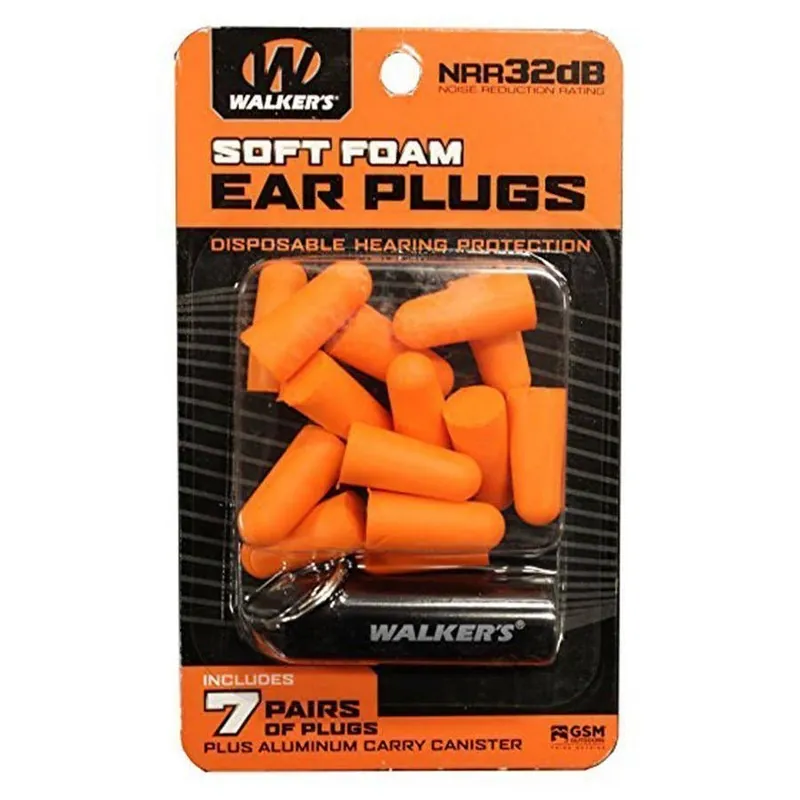 Walker‘s Soft Foam Ear Plugs