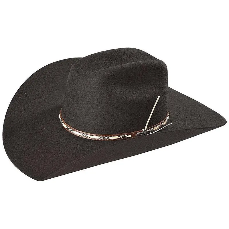 Resistol Men‘s Amarillo Sky 4X Wool Cowboy Hat - Black
