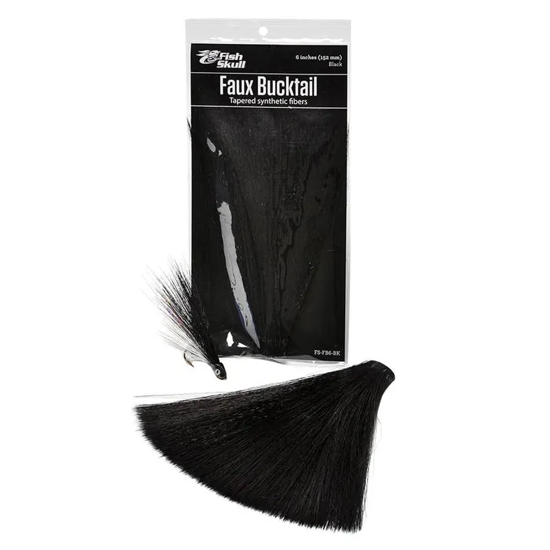 Flymen Fishing Company Fish Skull Faux Bucktail - 6""