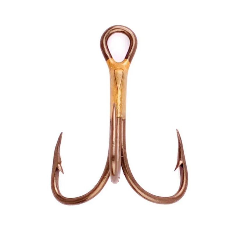 Eagle Claw Lazer 2X Strong Curved Point Treble Hooks