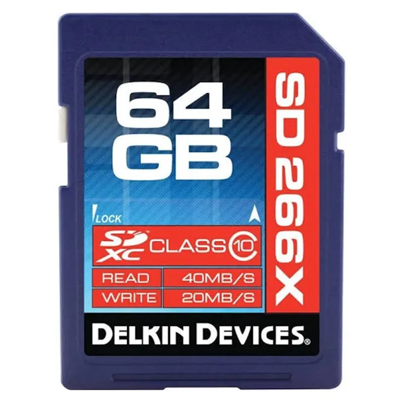 Delkin Devices Trail Cam Memory Card SDXC