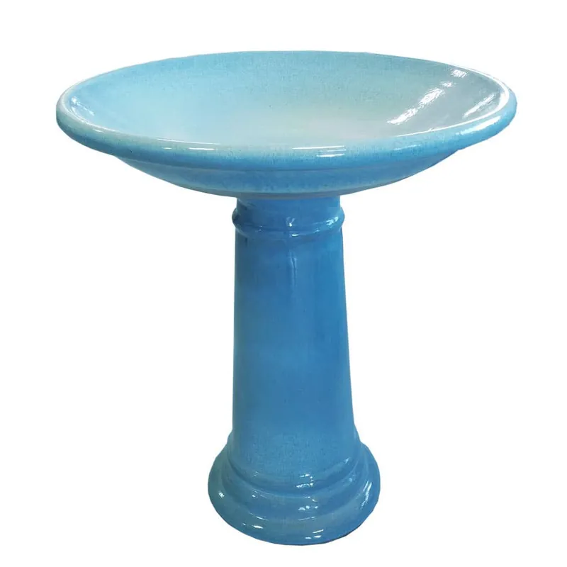 Imports Exclusive Ceramic Birdbath