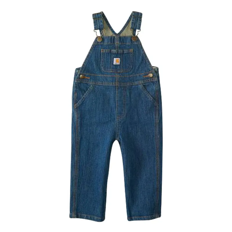 Carhartt Boy‘s Washed Denim Bib Overall - Denim
