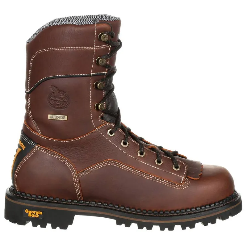 Georgia Boot Men‘s Amplitude Logger Low Heel Waterproof Work Boots