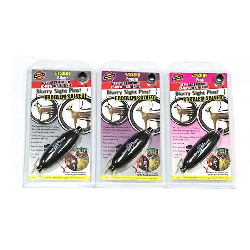 Specialty Archery Large Hooded Verifier Kits - 1/4""