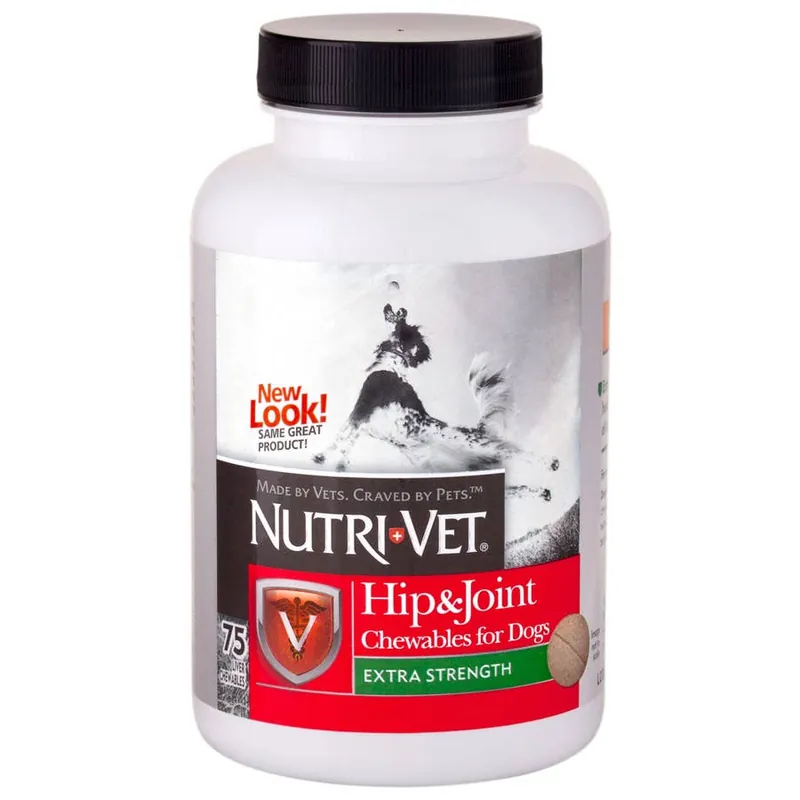 Nutri-Vet Hip and Joint Extra Strength Chewables for Dog
