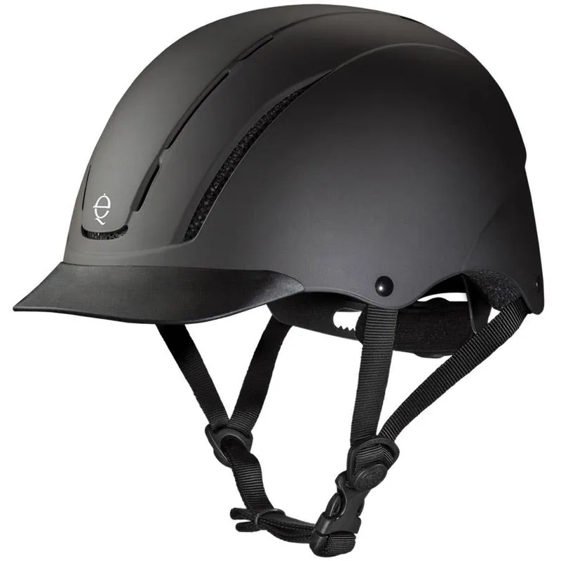 Troxel Spirit Riding Helmet - Black Duratec
