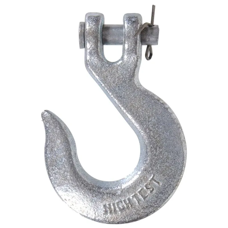 Hardware Essentials Zinc Chain Hook Clevis Type Slip Hook