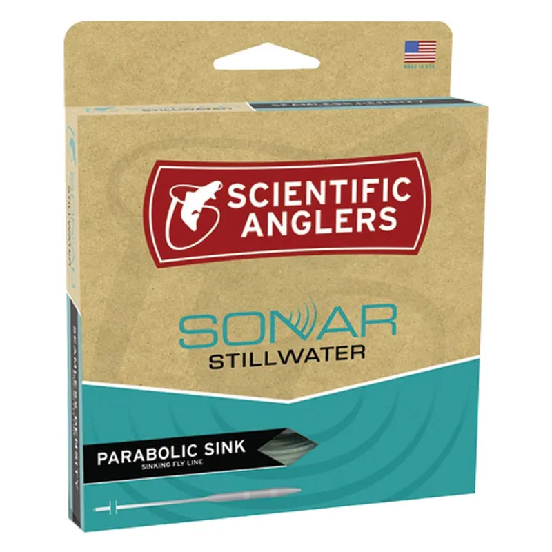Scientific Anglers Sonar Stillwater Parabolic S3/S5/S3 Sinking Fly Line - Dark Green/Charcoal