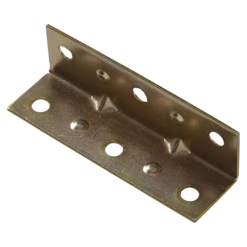 Hillman Inside Corner Brace - Zinc & Yellow Dichromate
