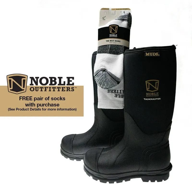 Noble Outfitters Men‘s MUDS Taskmaster High Boots - Black