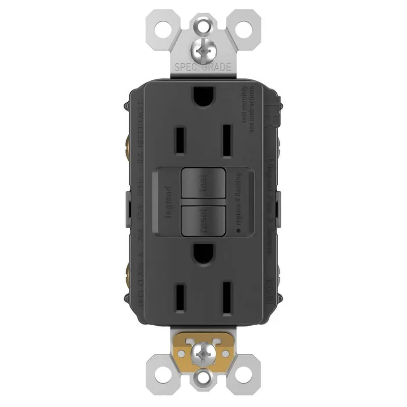 Legrand Spec-Grade Self-Test Duplex GFCI Outlet