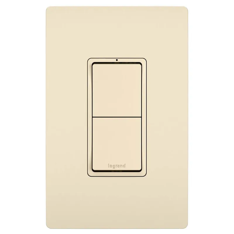 Legrand Radiant 15 Amp Two Single Pole Switches