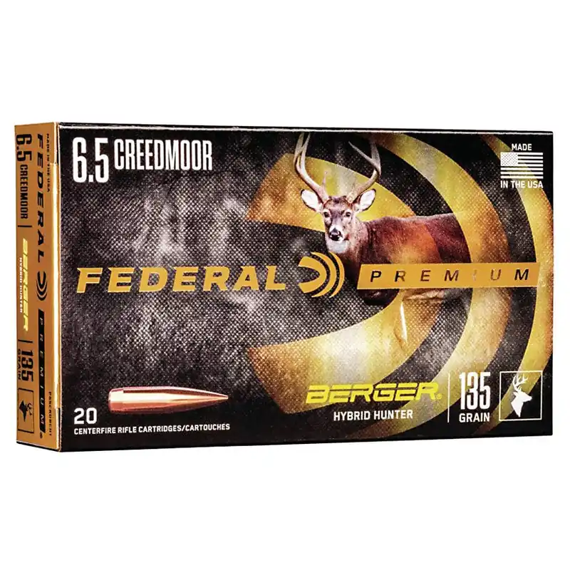 Federal Berger Hybrid Hunter Rifle Ammo