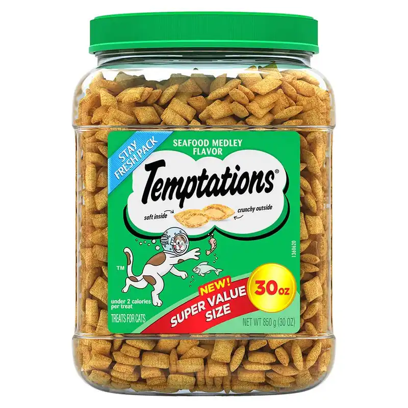 Temptations Seafood Medley Cat Treats