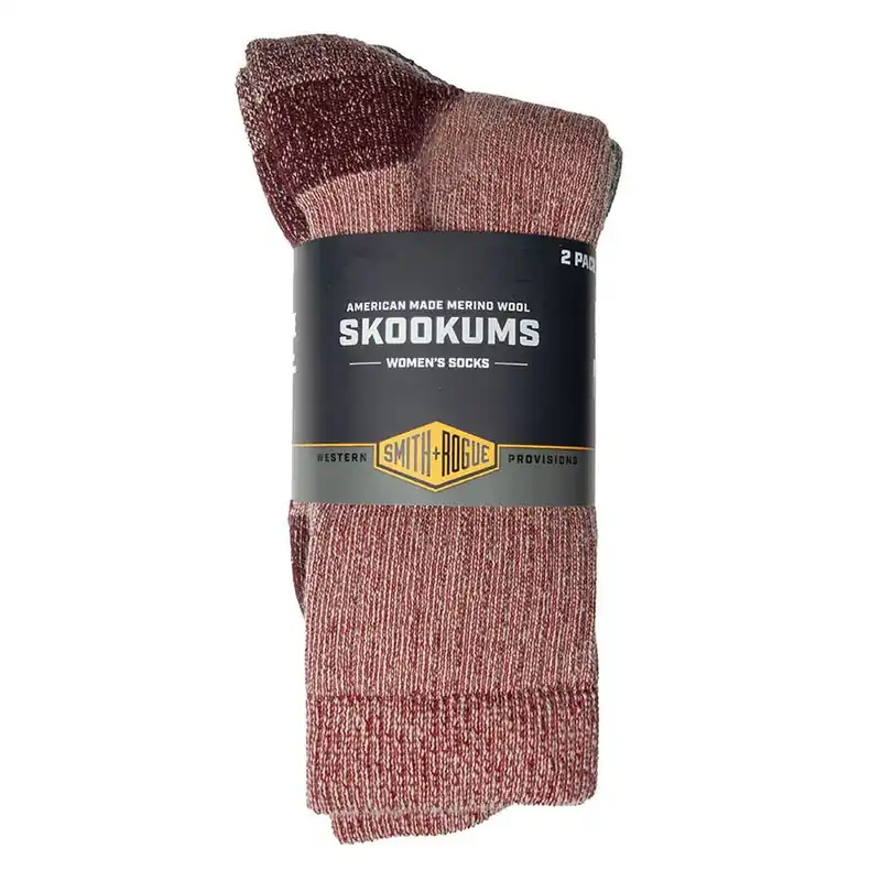Smith and Rogue Women‘s Skookum Wool Socks - 2pk
