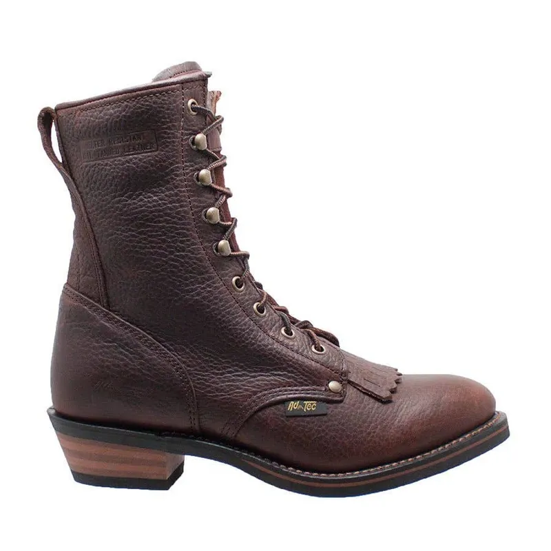 AdTec Men‘s Soft Toe Packer Boots - Chestnut