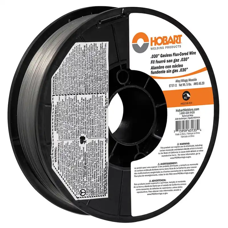 Hobart E71T-11 Flux-Cored Wire - 5 lb Spool