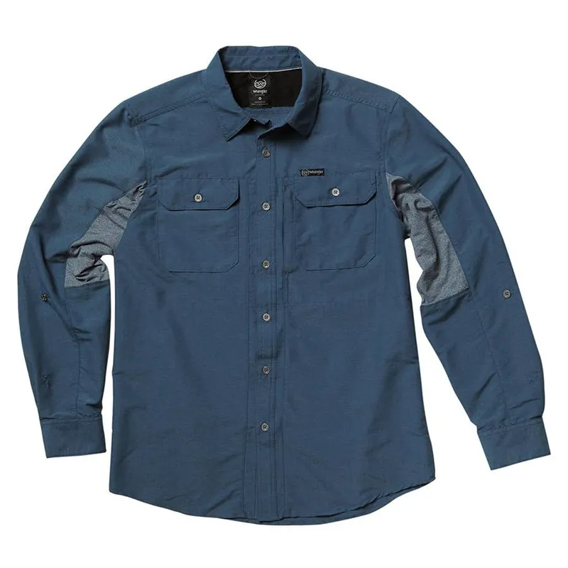 Wrangler Men‘s ATG Long Sleeve Outdoor Shirt