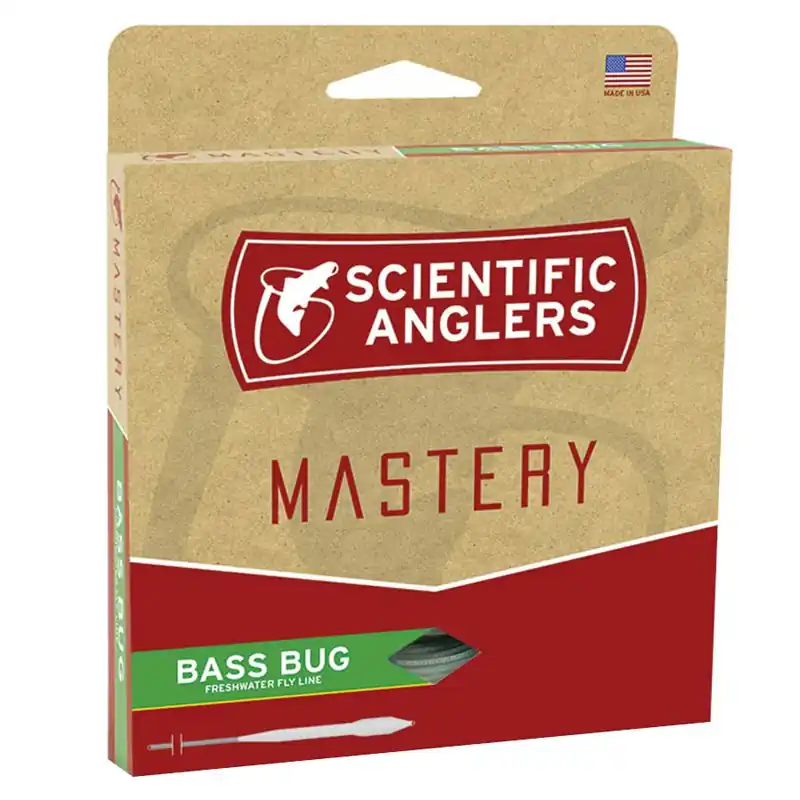 Scientific Anglers Mastery Bass Bug Fly Line - Frog Green/Shad Blue