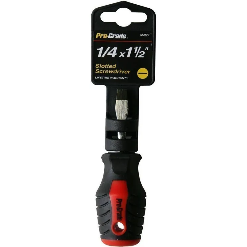 Pro-Grade Slotted Screwdriver