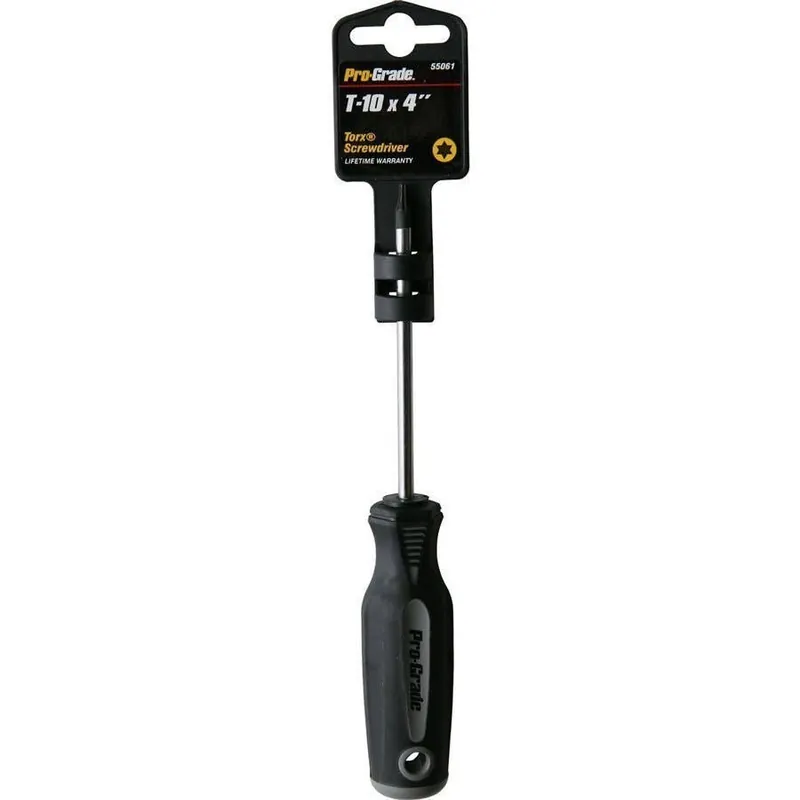 Pro-Grade 4"" Torx Screwdriver W/ Cushion Grip