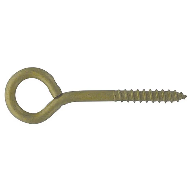 Hillman Durasteel Lag Screw Eye - Gold