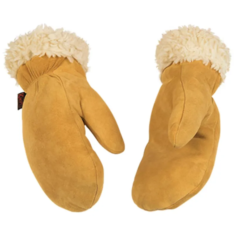 Kinco Men‘s Lined Suede Deerskin Mittens - Tan