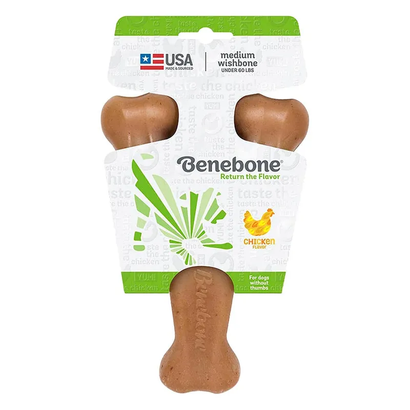 Benebone Wishbone Dog Chew Toy