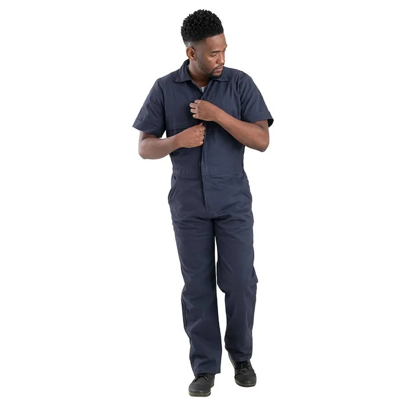 Berne Poplin Short Sleeve Coverall