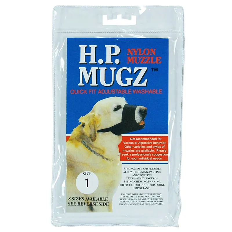 Hamilton H.P. Mugz Adjustable Quick Fit Nylon Dog Muzzle