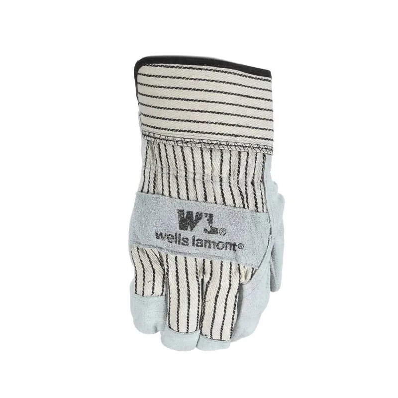 Wells Lamont Work Gloves with Suede Pearl Cowhide Safety Cuff North 40 Outfitters
