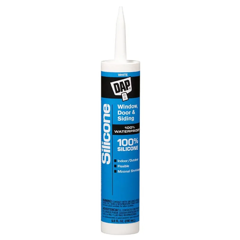 DAP 100% Silicone Window & Door Sealant - 9.8 oz