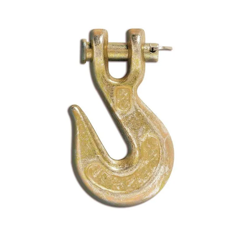 Koch Industries Grade 70 Clevis Grab Hook, Yellow Chromate