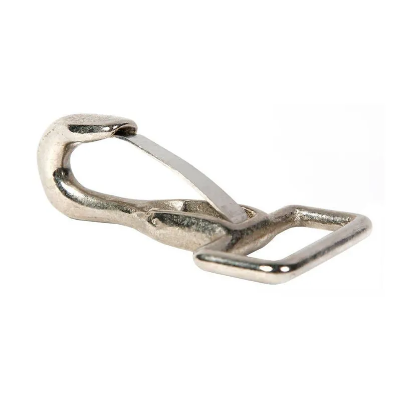 Koch Industries 200m Spring Snap, Rigid Strap Eye - Zinc Plated